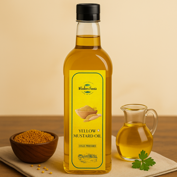 Organic Yellow Mustard Oil (1 L)