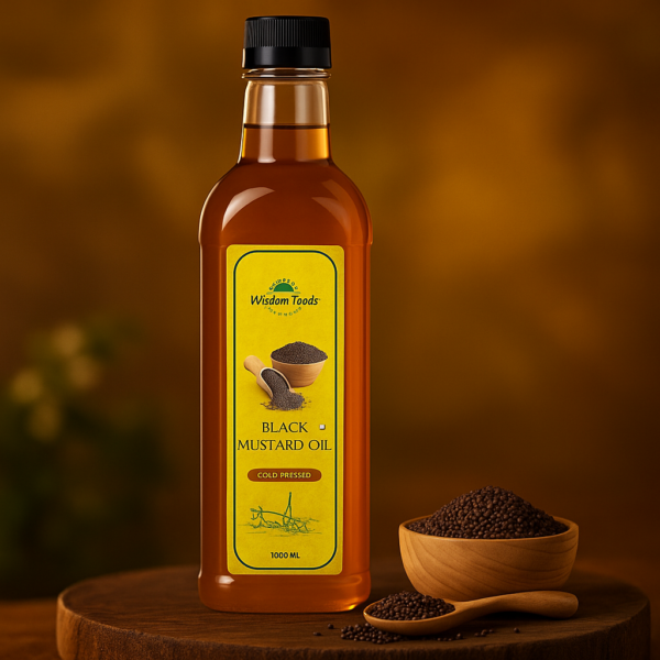 Organic Black Mustard Oil (1 L)