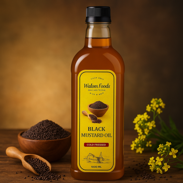 Organic Black Mustard Oil (1 L)