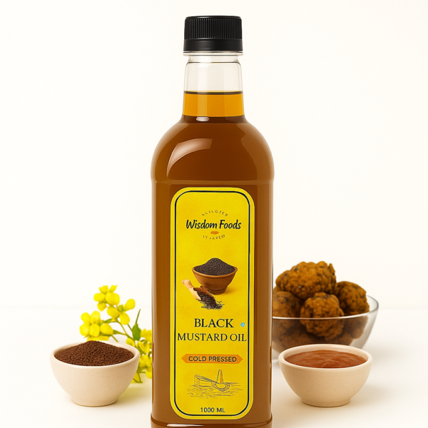 Organic Yellow Mustard Oil (1 L)