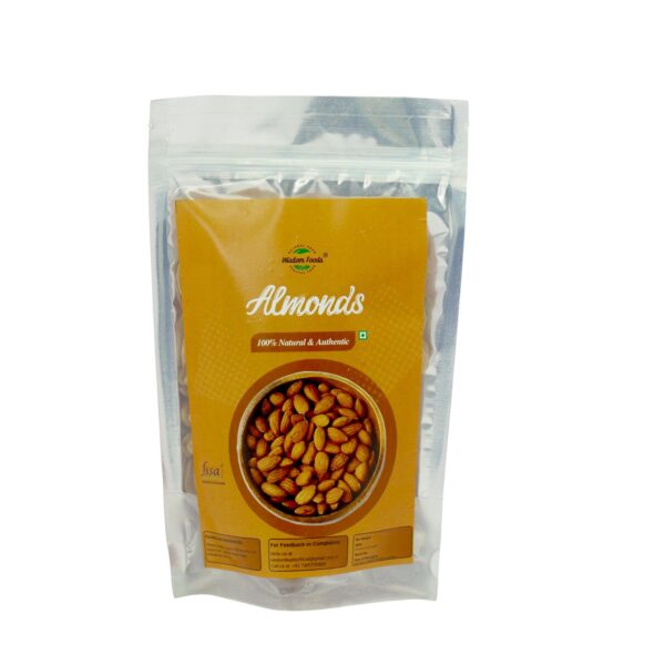 Almonds 200 gm - Clean and Premium Almonds | Badam Dryfruits